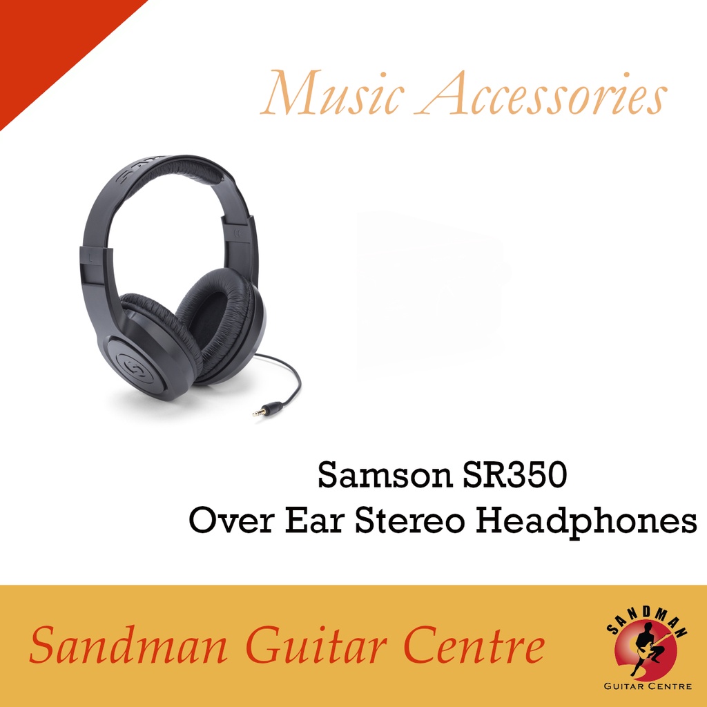 Samson SR350 Over Ear Stereo Headphones Shopee Malaysia