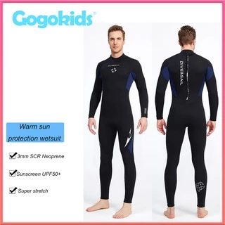 Dive Sail 1.5mm Neoprene Wetsuit One-piece Keep Warm Swimming Bathing Suit  Swimming Fishing Clothing Scuba Diving Accessories