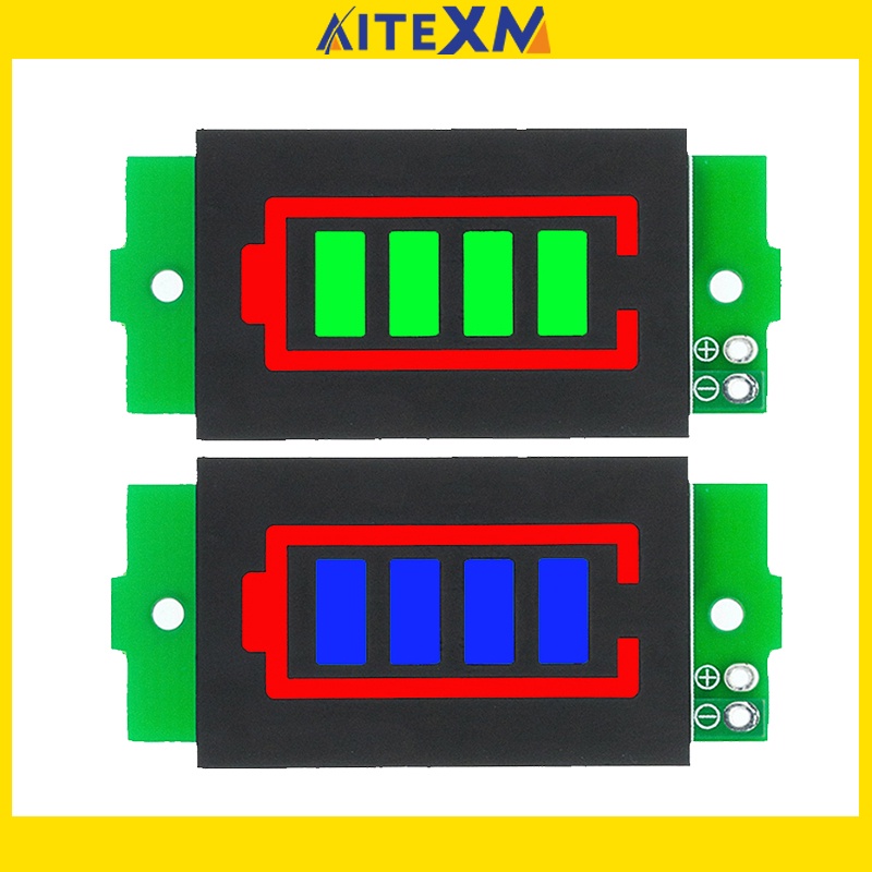 1s 2s 3s 4s Single 1 8s Single 37v Lithium Battery Capacity Indicator Module 42v Blue Display 3935