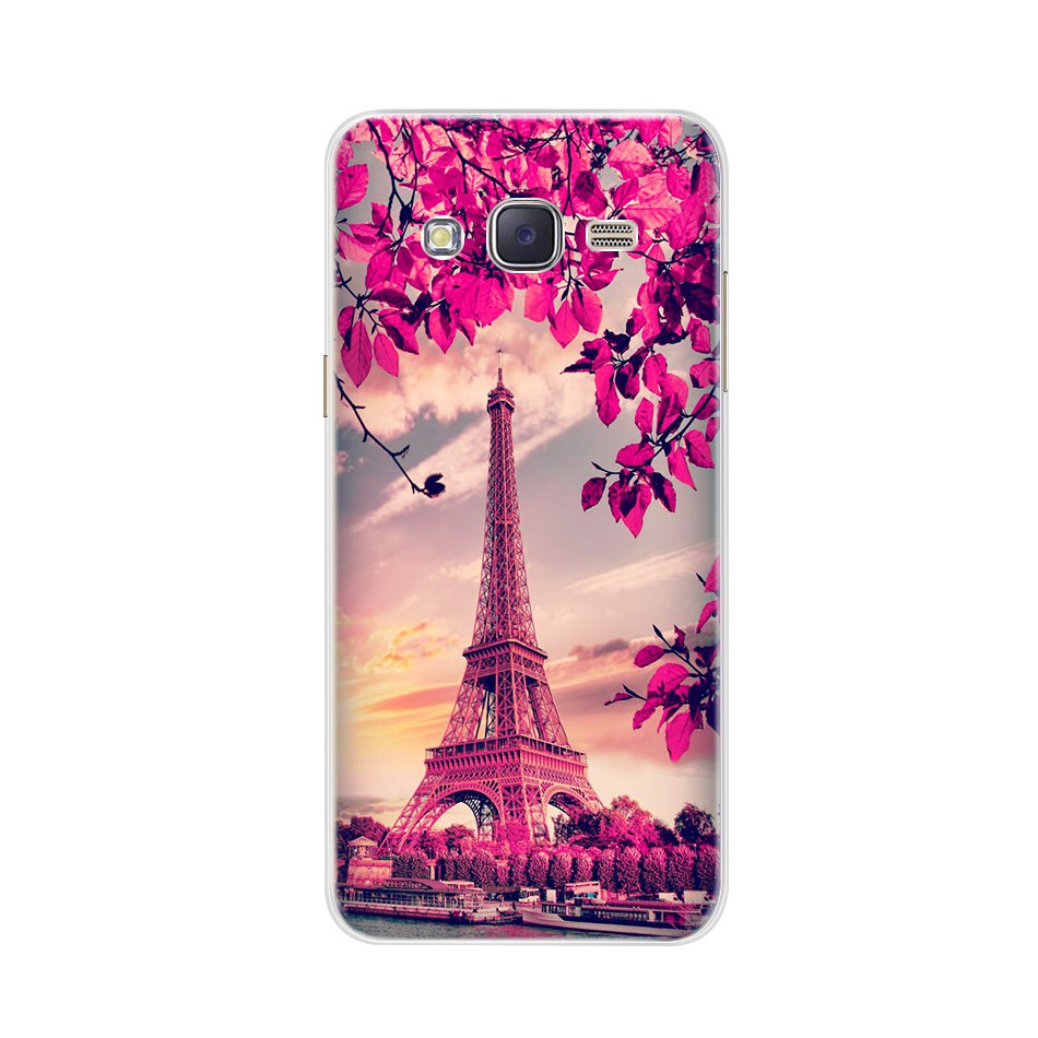Samsung Galaxy Grand Prime SM-G530 Case Flower Soft Silicone TPU