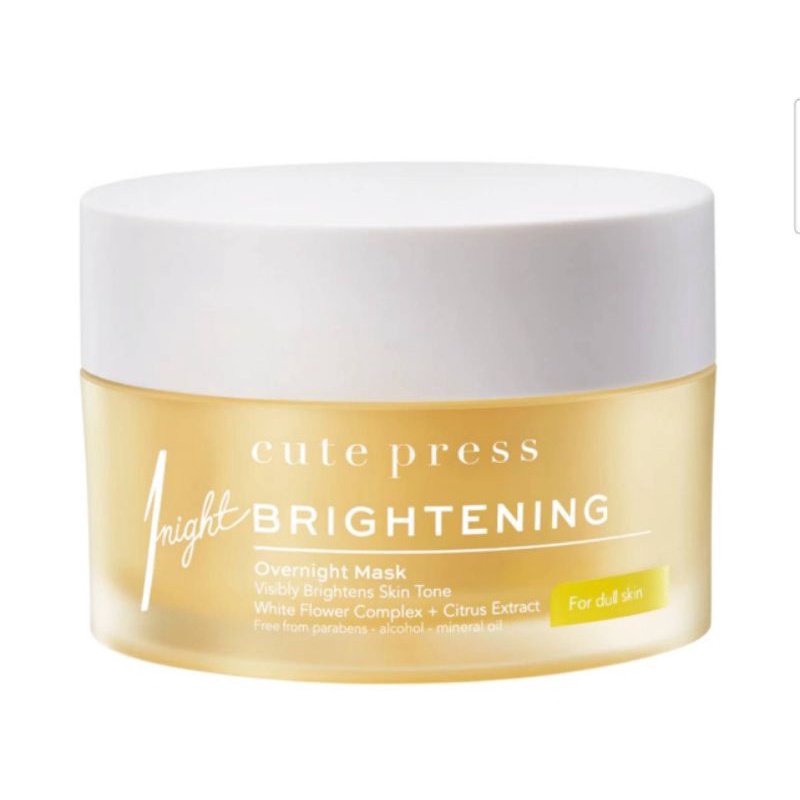 ** Cute Press Sleeping mask 3 Formulas Size 50 G. Shopee Malaysia