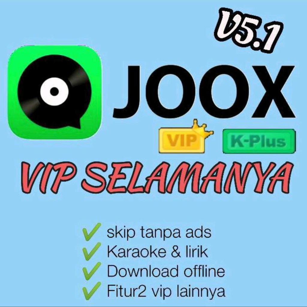 [ANDROID] Joox Unlimited VIP Shopee Malaysia