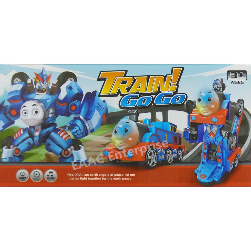 Thomas & Friends Train Transformer Robot Bump and Go Car - A toy for ...