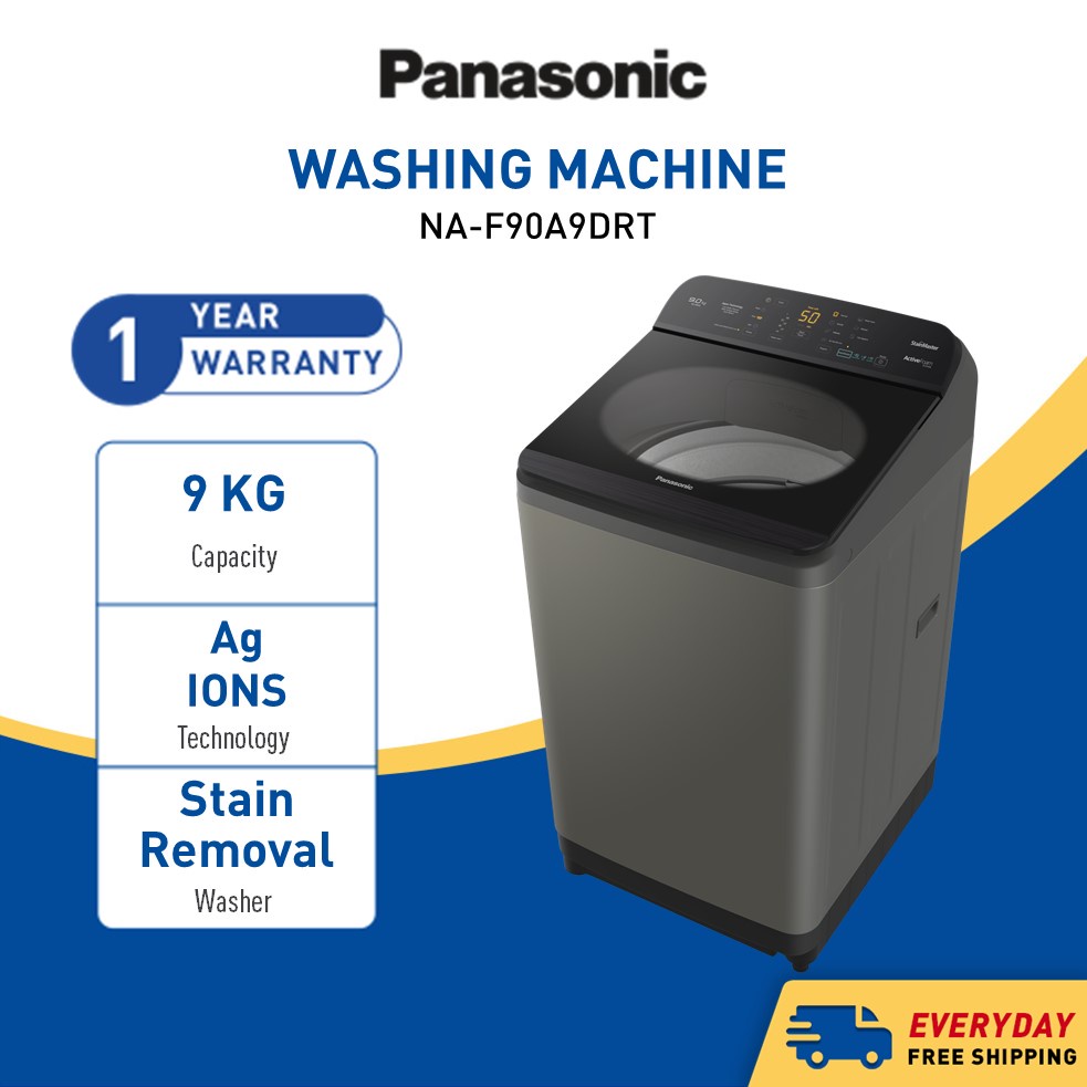 Panasonic Top Load Washing Machine For Stain Care Wide Opening Air Dry ...