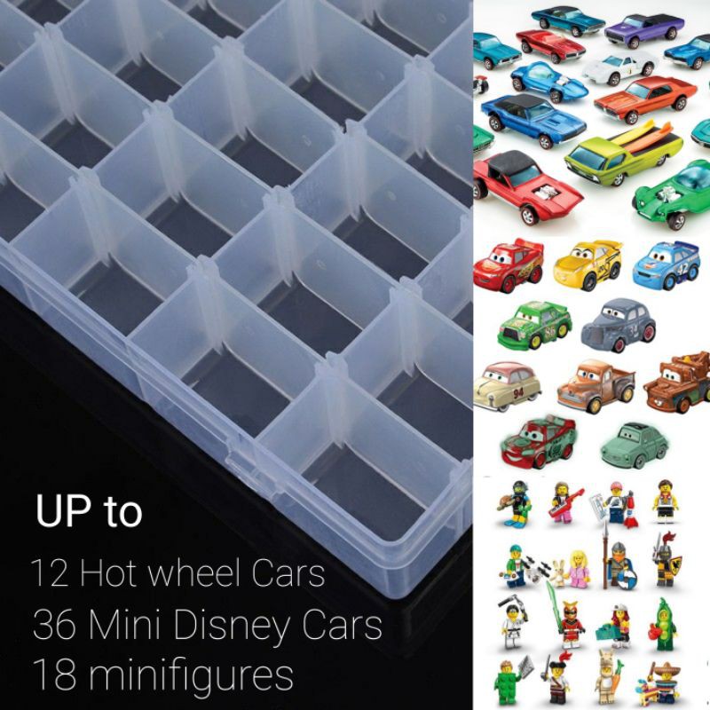 Adjustable compartment store rack for hot wheels | Shopee Malaysia
