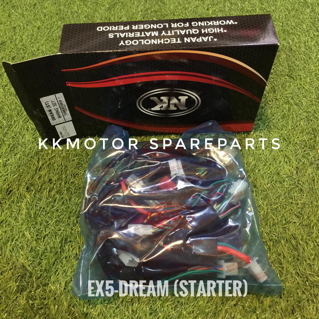 HONDA EX5 DREAM ElectricStarter Kick Starter WIRING WIRE HARNESSES