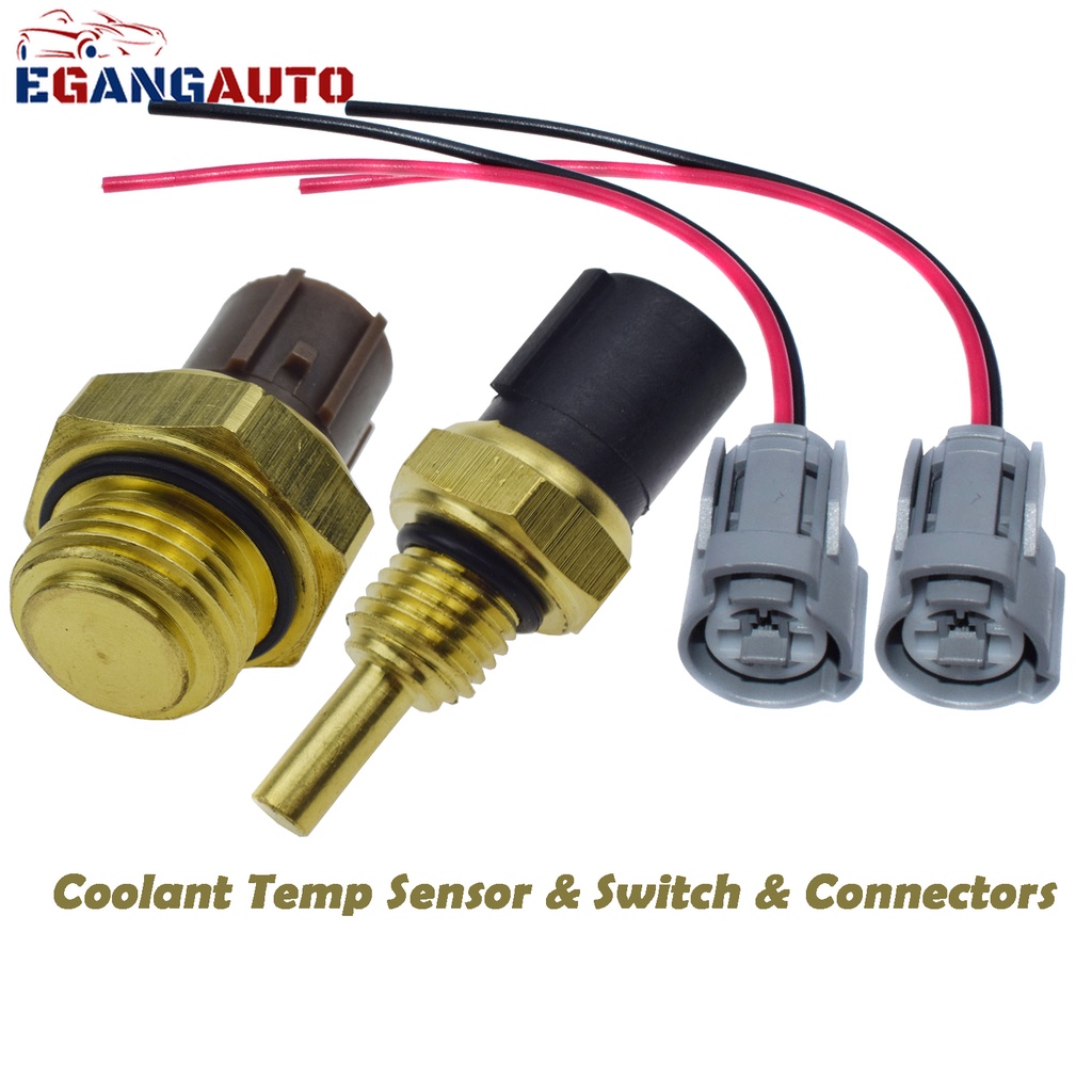 Water Temperature Sensor Switch W/ Connectors 37760-P00-003 37870-PJ7 ...