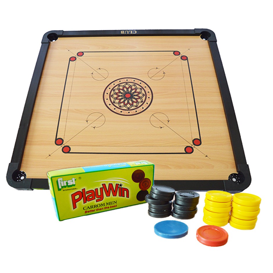 lego minecraft Standard Size (82cm x 82cm) Carrom Board Set With Carrom ...