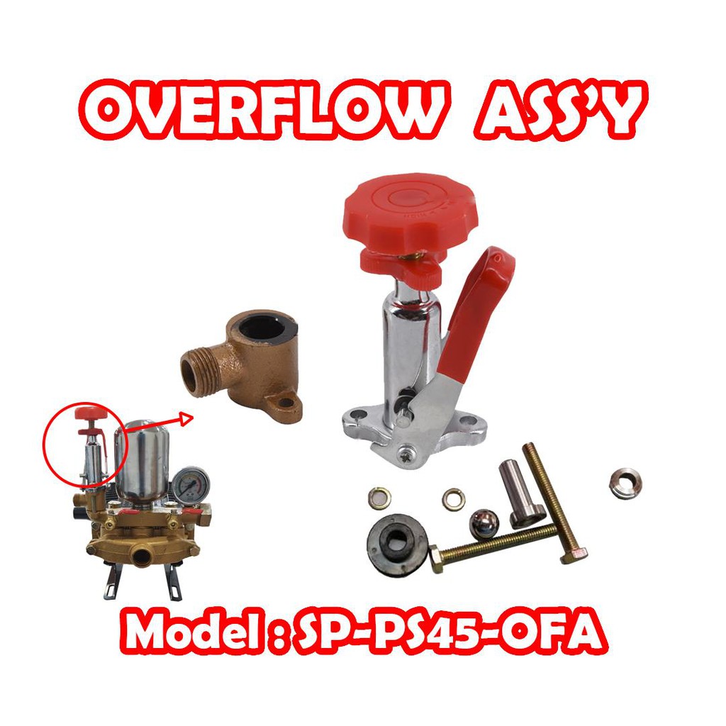 Overflow Assy For Power Sprayer Pump / Plunger Pump | Shopee Malaysia
