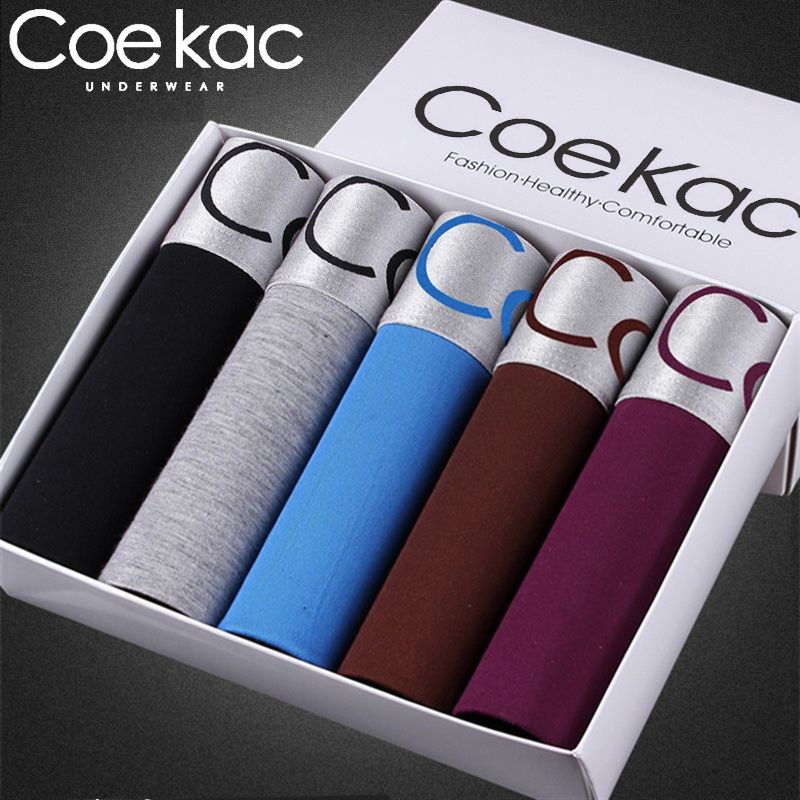 Coekac Men's Underwear Seluar Dalam Dewasa Lelaki Boxer Spender Pakaian  Dalam Breathable High Quality Stretch Mid Waist Briefs