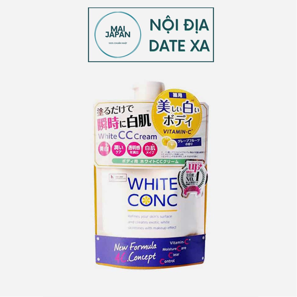 White Conc Body CC Cream 200g | Shopee Malaysia