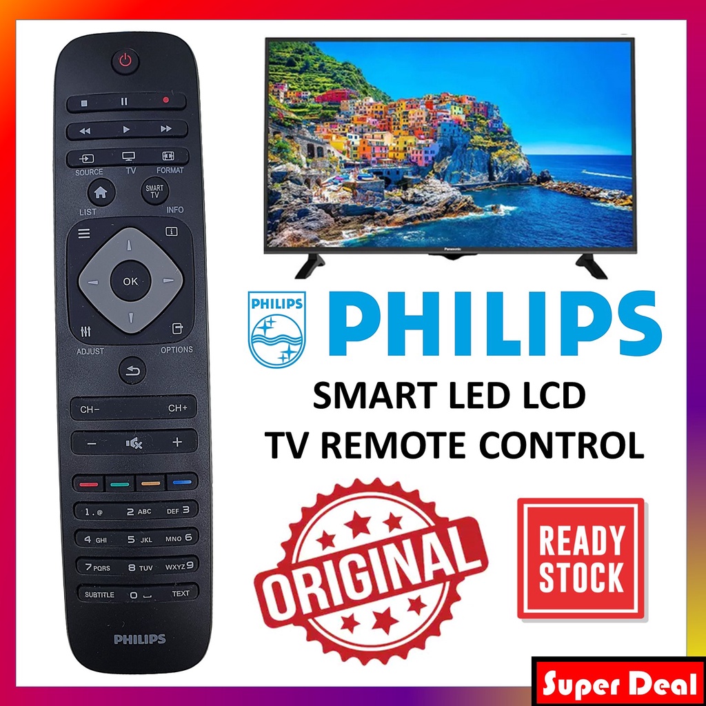 Original Philips Flat Panel Led Lcd Smart Tv Remote Control