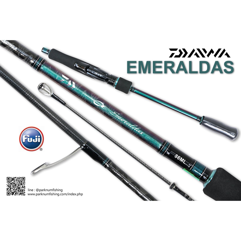 Daiwa Emeraldas Eging Spinning Rod Made in Vietnam Middle Joint new 2020