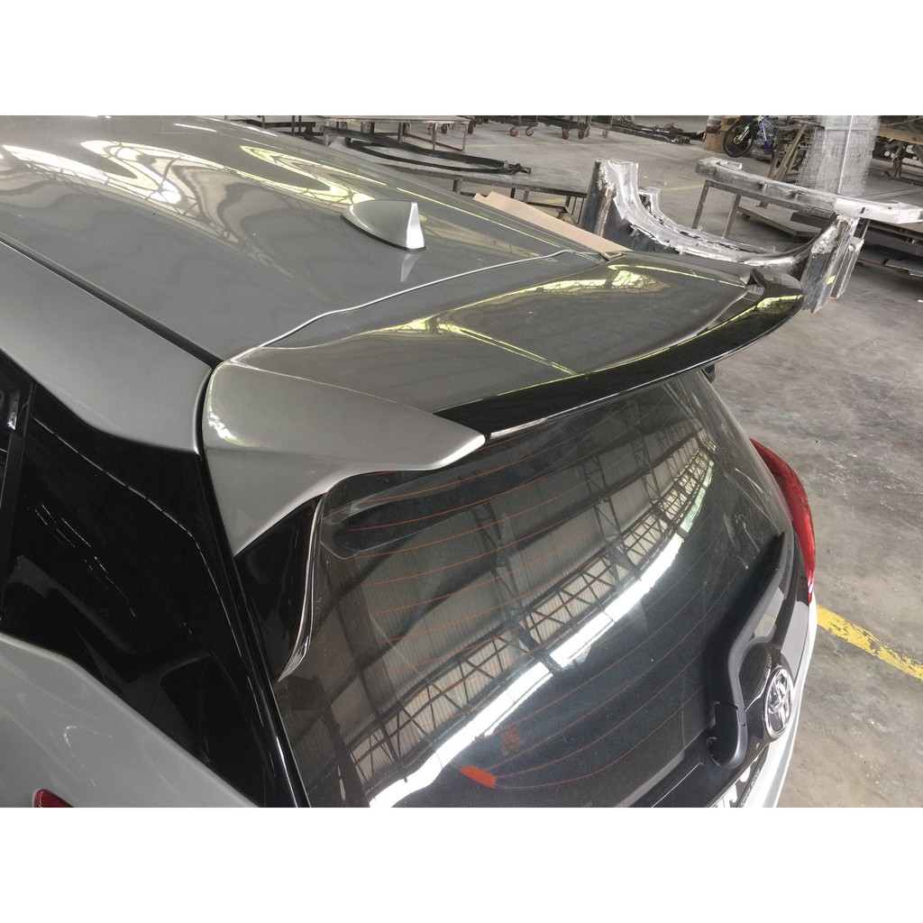 TOYOTA YARIS 2019 ( D68 ) SPOILER WITH 2K COLOR PAINT - FRP | Shopee ...