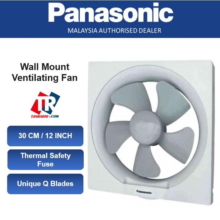 Panasonic Wall Mount Ventilation Fan FV30AUM8 Shopee Malaysia