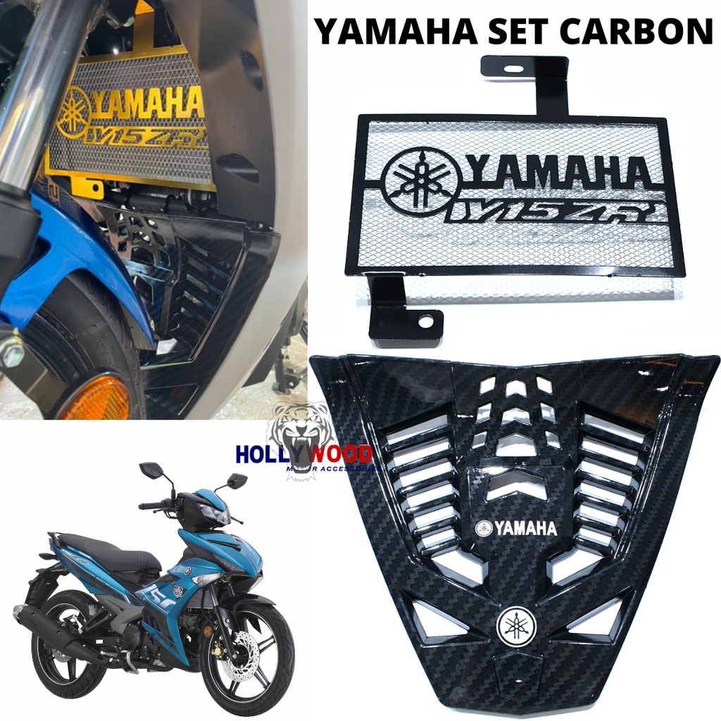 YAMAHA Y15 ABS ENGINE PROTECTOR COVER V GRILL Y15 ZR ALLOY CNC RADIATOR