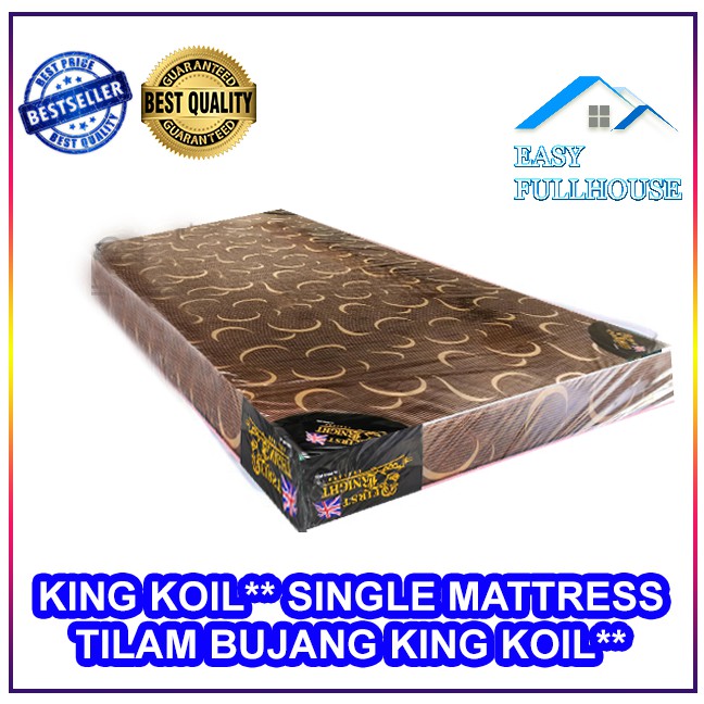 King koil deals single mattress price