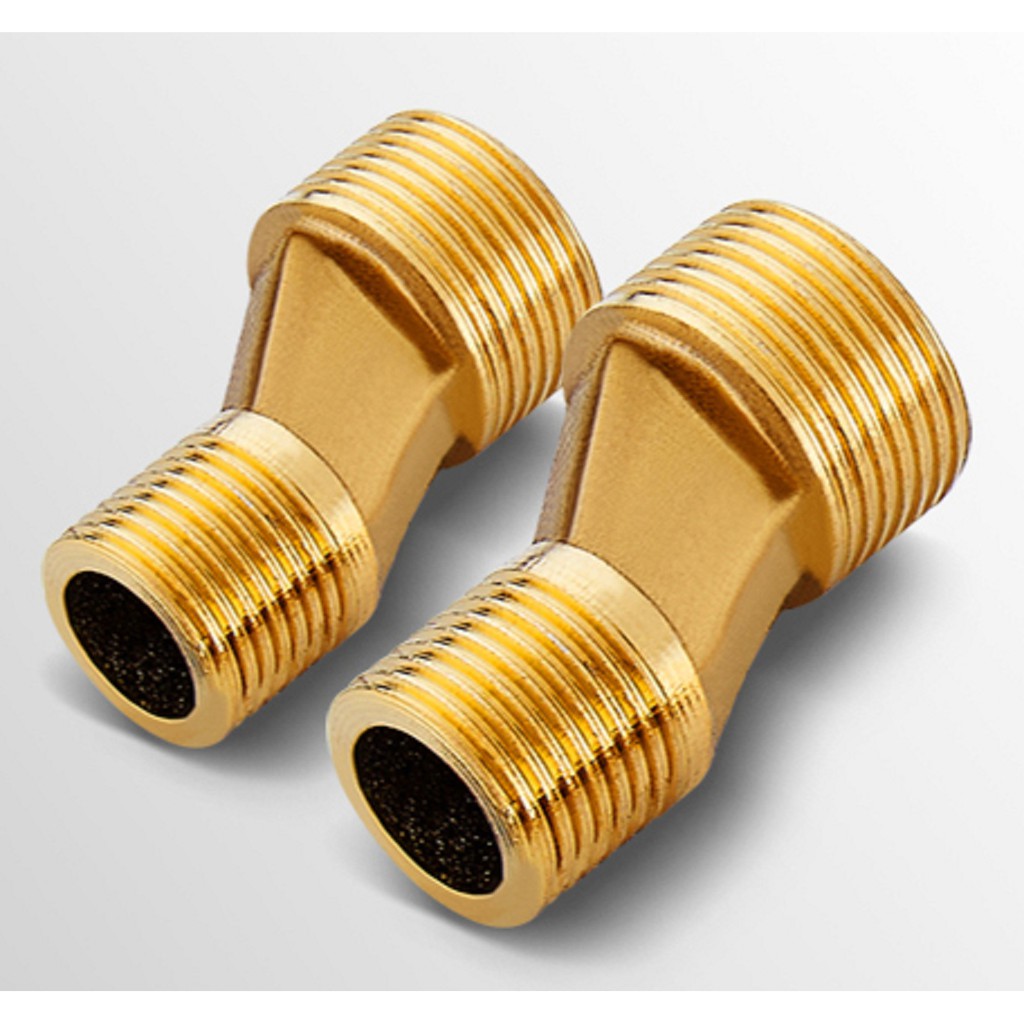 [HB218] Rain Shower Diverter Valve Brass Reducer Nipple Fitting G3/4