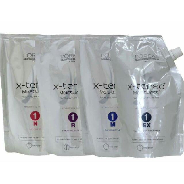 Loreal XTenso Rebonding Cream SET(EX/R/M/N 400ml + Neu 400ml) Shopee Malaysia