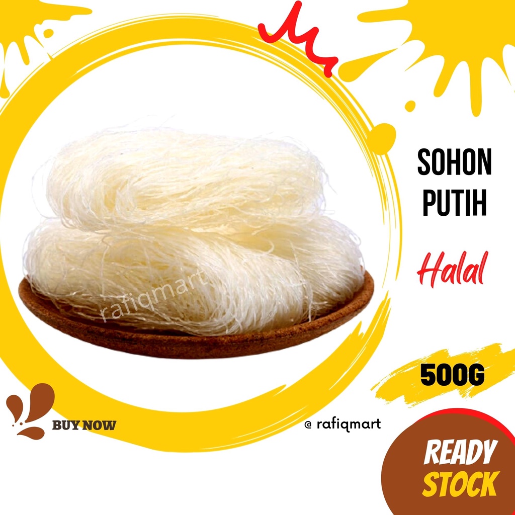 ( 500G ) SOHON PUTIH / Glass Noodle 🆕 Ready Stock 🔥 | Shopee Malaysia