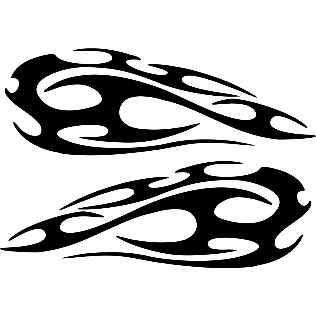 Cutting stickers 1 set of RX king Vixion Harley motorbike tank fire ...