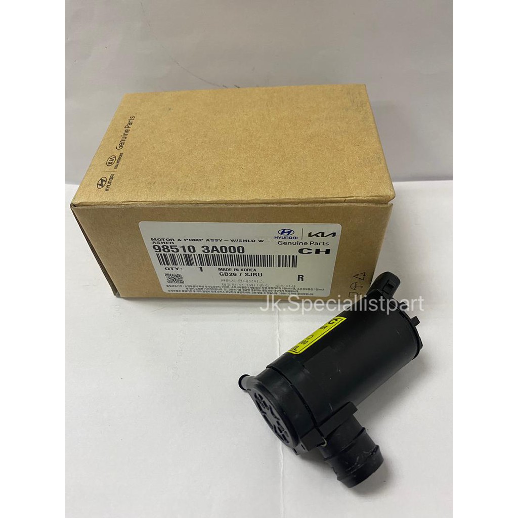 WIPER TANK MOTOR , WASHER MOTOR GENUINE PART (ORIGINAL) [985103A000