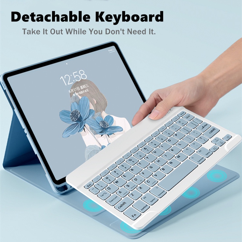 NIXXOS For iPad 10th Generation Keyboard Case Wireless Keyboard with ...