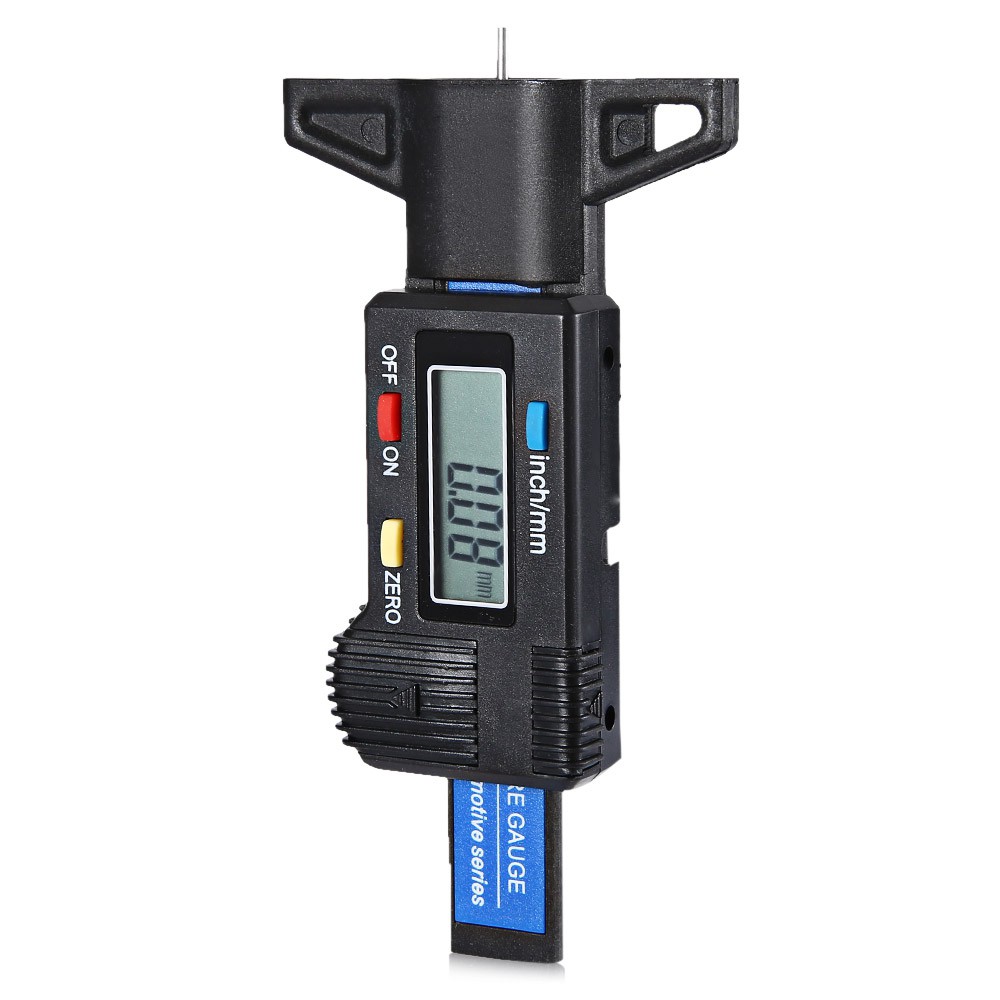 CAR VEHICLE TIRE TYRE DIGITAL TREAD DEPTH GAUGE TESTER (BLUE) | Shopee ...