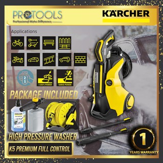 KARCHER K5 PREMIUM FULL CONTROL WATER JET HIGH PRESSURE WASHER KARCHER  MALAYSIA WATER JET HIGH PRESSURE WASHER Selangor, Malaysia, Kuala Lumpur  (KL), Semenyih