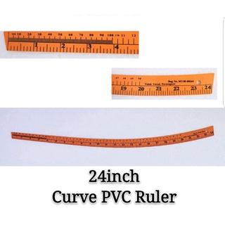 PVC Tailor Ruler/Tailoring Accessories/Set Barang Jahitan/Set Pembaris  Jahit Plastik