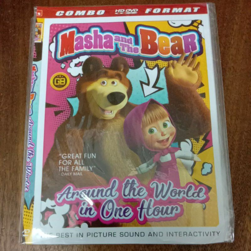 Masha And The Bear Around The World In One Hour Cartoon Cassette ...