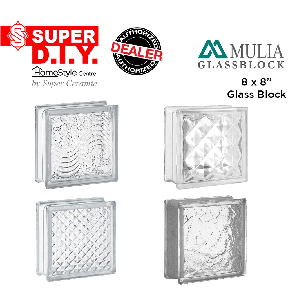 Mulia Glass Block Decoration RM9.50 Per Piece Shopee Malaysia