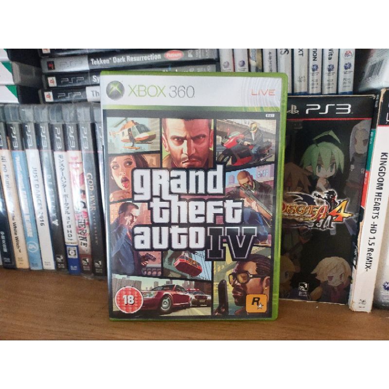 (Original Xbox 360) Grand Theft Auto IV GTA 4 Xbox One/Series X ...