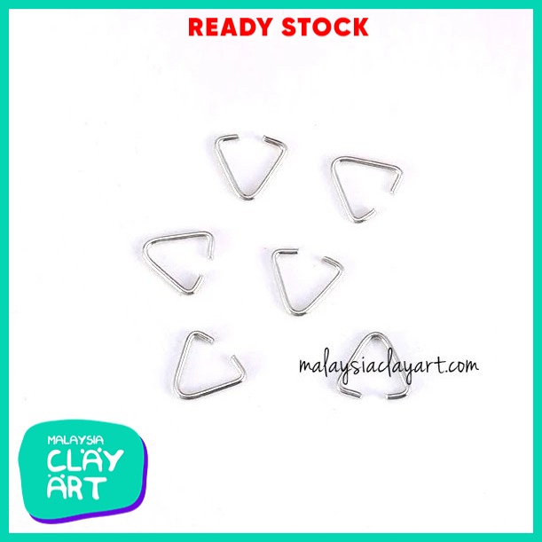 Triangular Split Ring 10mm (100 in pack) | Shopee Malaysia