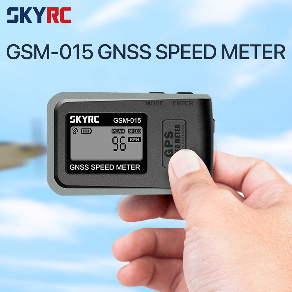 SKYRC GNSS Speed Meter (Measure Top Speed, Average Speed, and Top