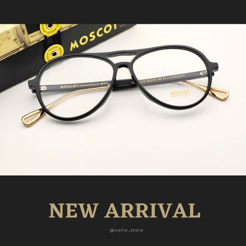 Moscot Korva TT Black | Shopee Malaysia