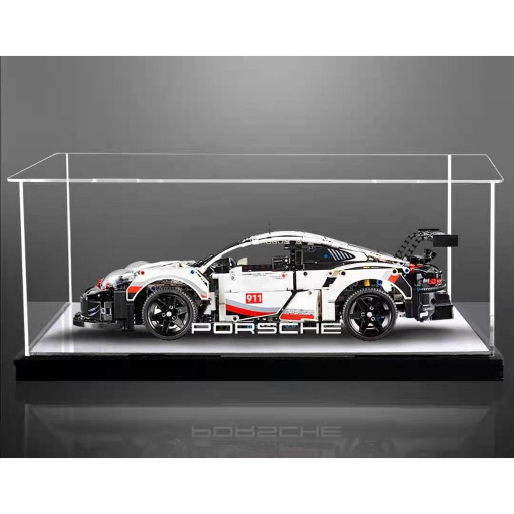 Lego technic porsche display hot sale case