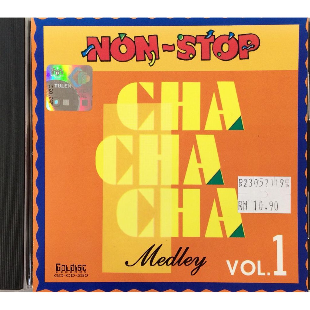 English CD NON STOP CHA CHA CHA MEDLEY VOL 1 CD Shopee Malaysia