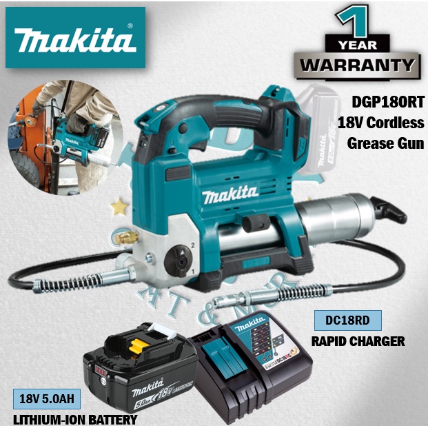 MAKITA DGP180Z / DGP180RT 18V Cordless Grease Gun | Shopee Malaysia