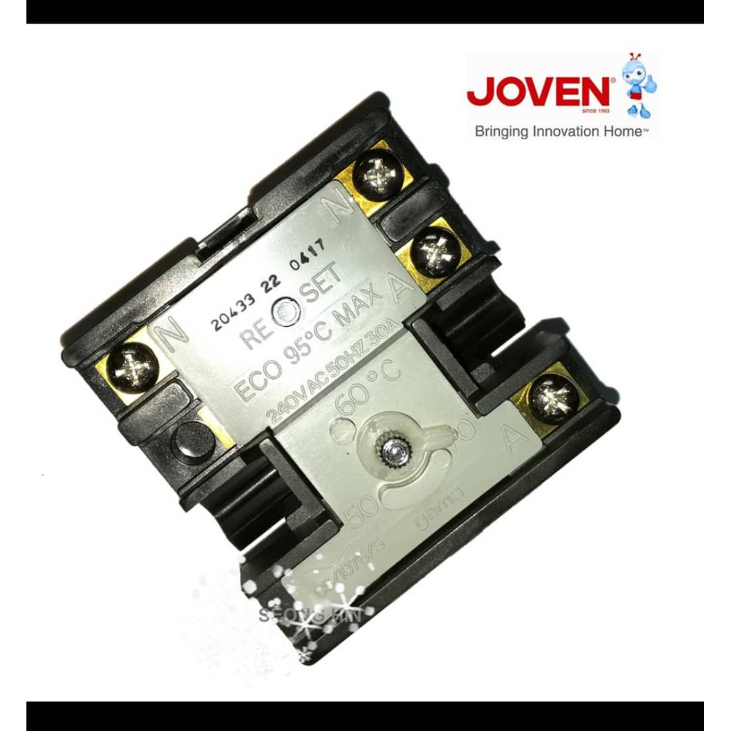 JOVEN spare part no 110302002 THERMOSTAT ( Thermowatt ) FOR JOVEN STORAGE  TANK WATER HEATER. OI | Shopee Malaysia