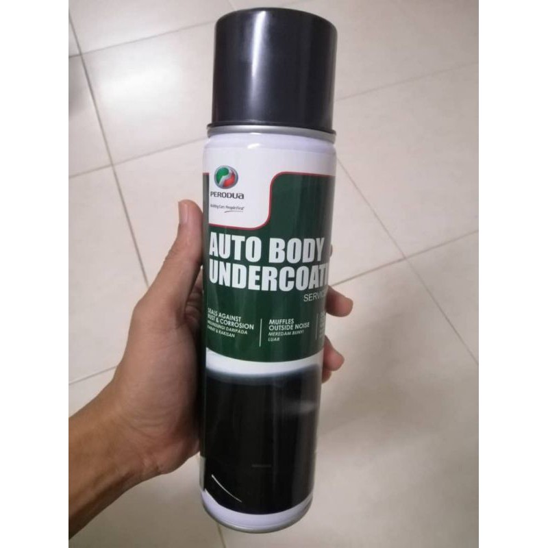 Perodua Auto Body Undercoating For Anti Rust Soundproof 500ml Myvi Alza