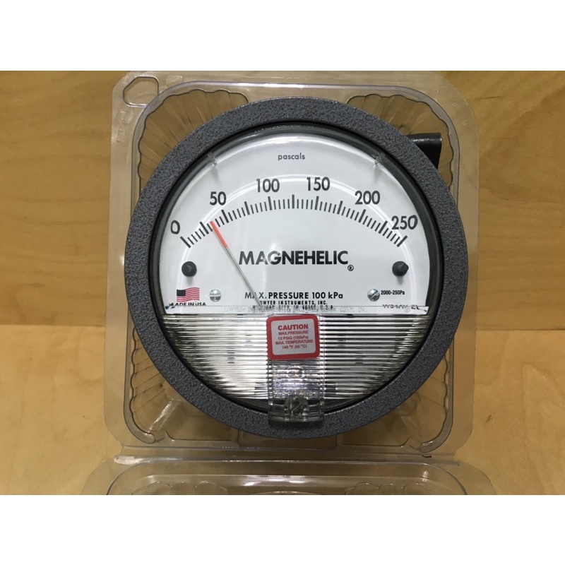 MAGNEHELIC Differential Pressure Gauge, 0250 Pa Shopee Malaysia
