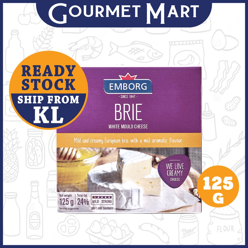 Brie Cheese 125g (for klang valley only) Shopee Malaysia