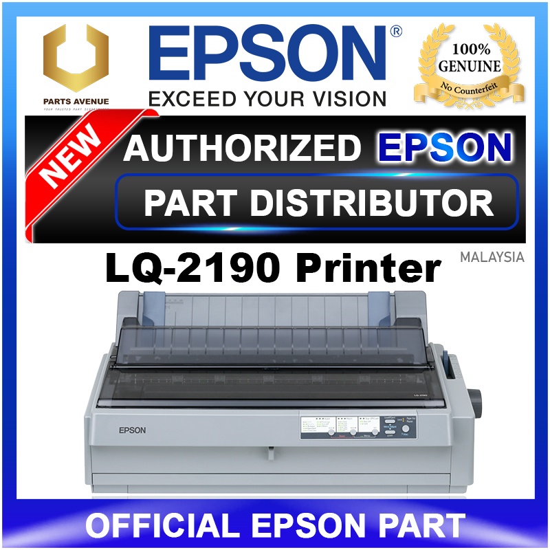 OFFICIAL EPSON LQ 2190 Printer (C11CA92021) Dot Matrix Printer EPSON