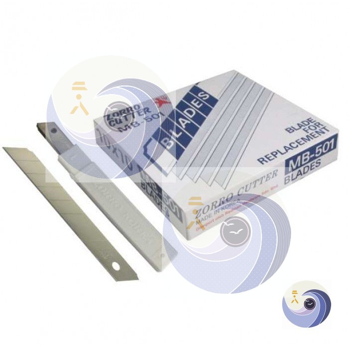 Cutter Blade Zorro MB-301 (S) / MB-501 (L) zorro cutter blade CBE ...