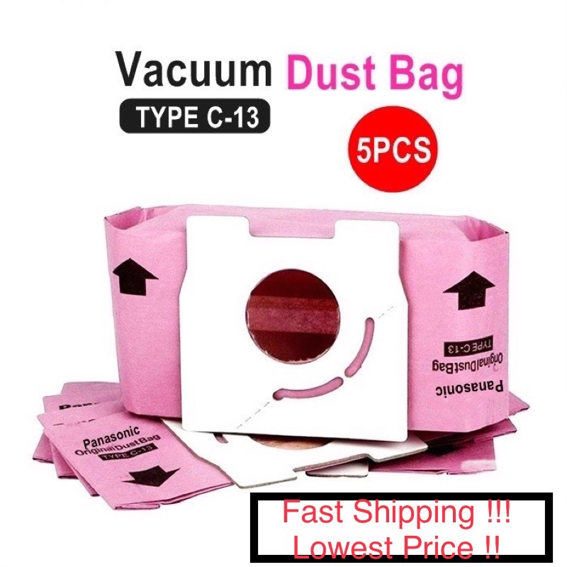 💥READY STOCK💥Vacuum Cleaner Bag Dust Bag C13 Replacement Panasonic Vacuum Bag Panasonic