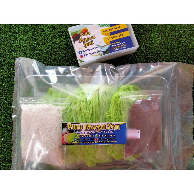 Putu Mayam Frozen Pandan Shopee Malaysia