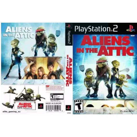 Aliens in The Attic PS2 Playstation 2 Games | Shopee Malaysia