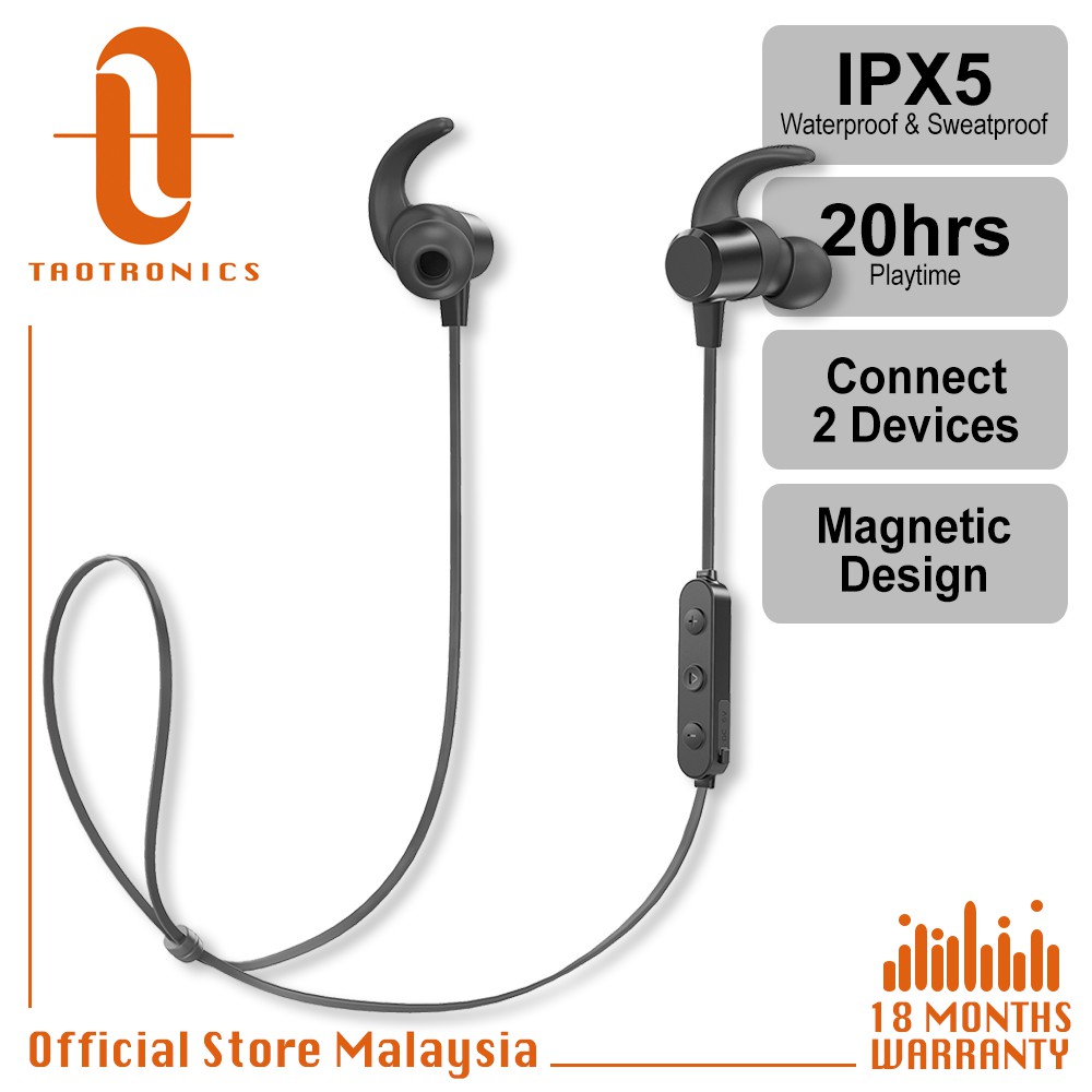 Taotronics bluetooth headset pairing hot sale