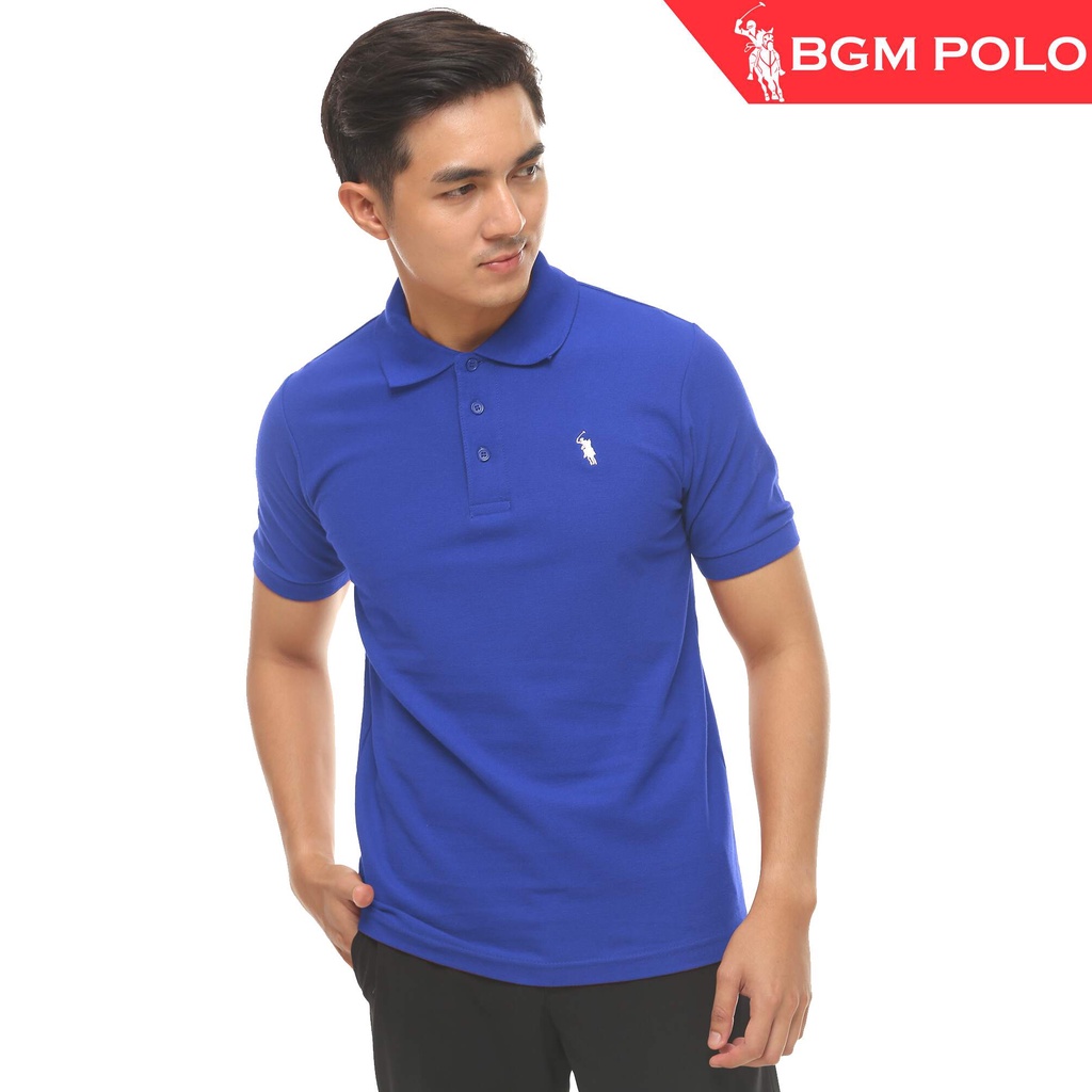 BGM POLO Premium Unisex Polo Shirt Tee Unisex BP-MTUP001LC-AF | Shopee ...